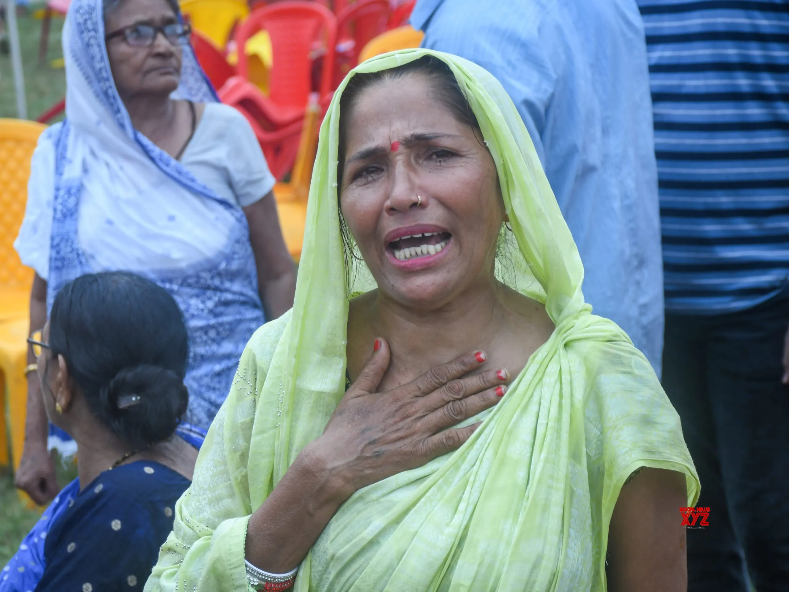 Muzaffarpur: Woman Reports Theft During Congress Rally #Gallery