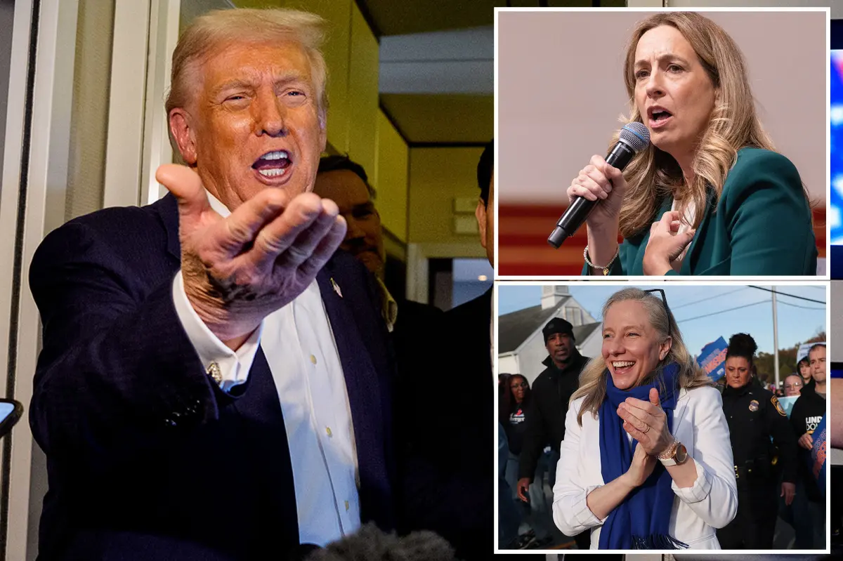Trump warns New Jersey faces hotbed of crime, skyrocketing energy prices if Mikie Sherrill elected