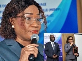 iciHaiti - Politic : Minister Saint Jean at the heart of women's literacy