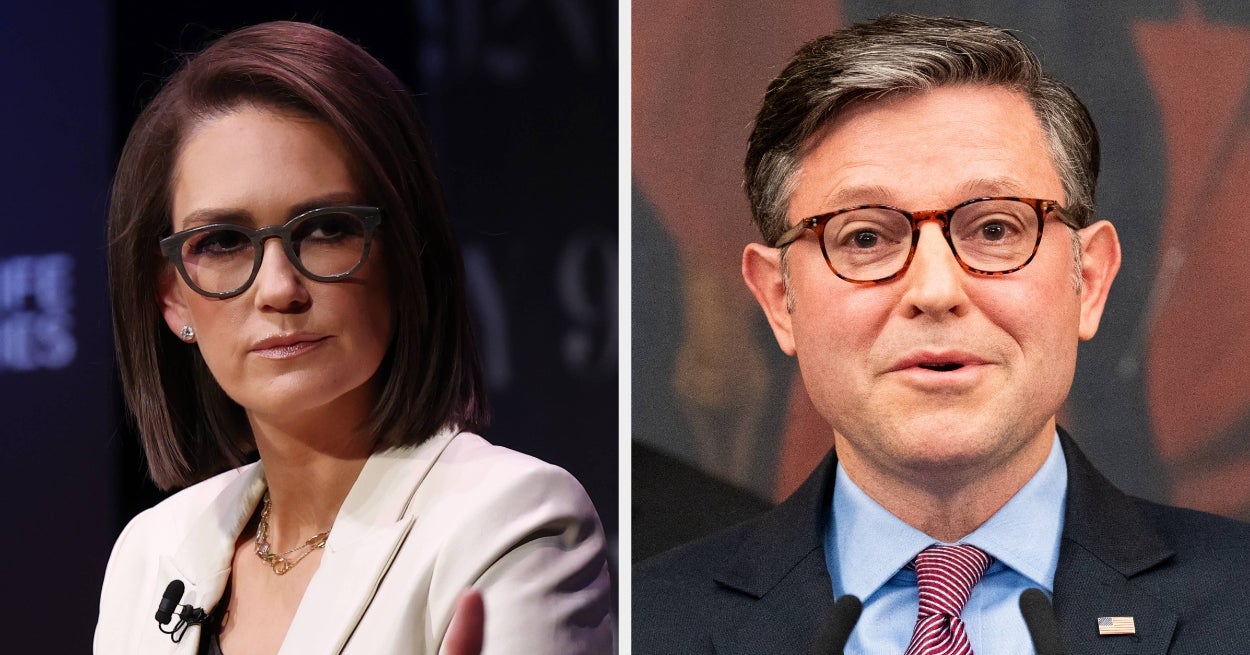 People Are Roasting Mike Johnson For His Tired Comment