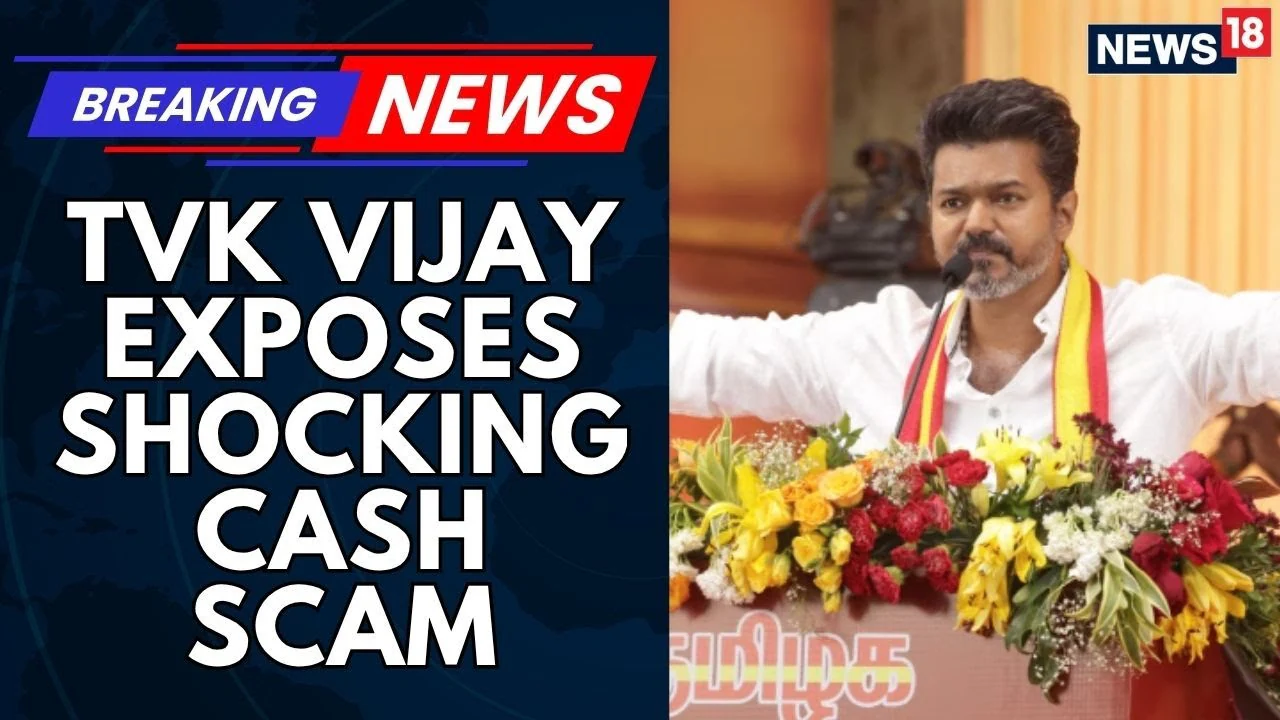 TVK Chief Vijay Alleges That The Ed Has Flagged Massive "Cash For Jobs" Scam | News18