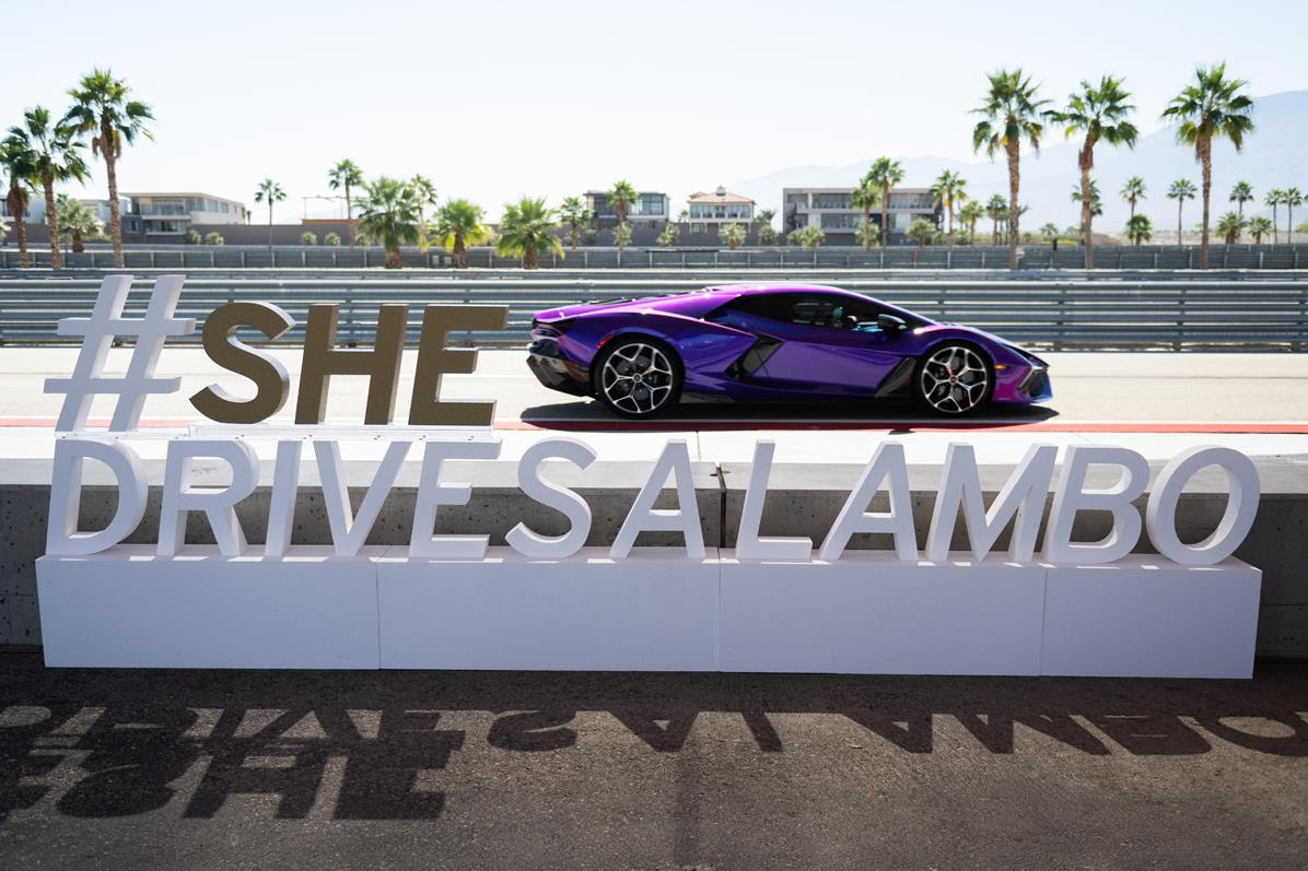 SHEdrives a Lambo returns as Lamborghini brings together female owners for an exclusive Palm Springs retreat