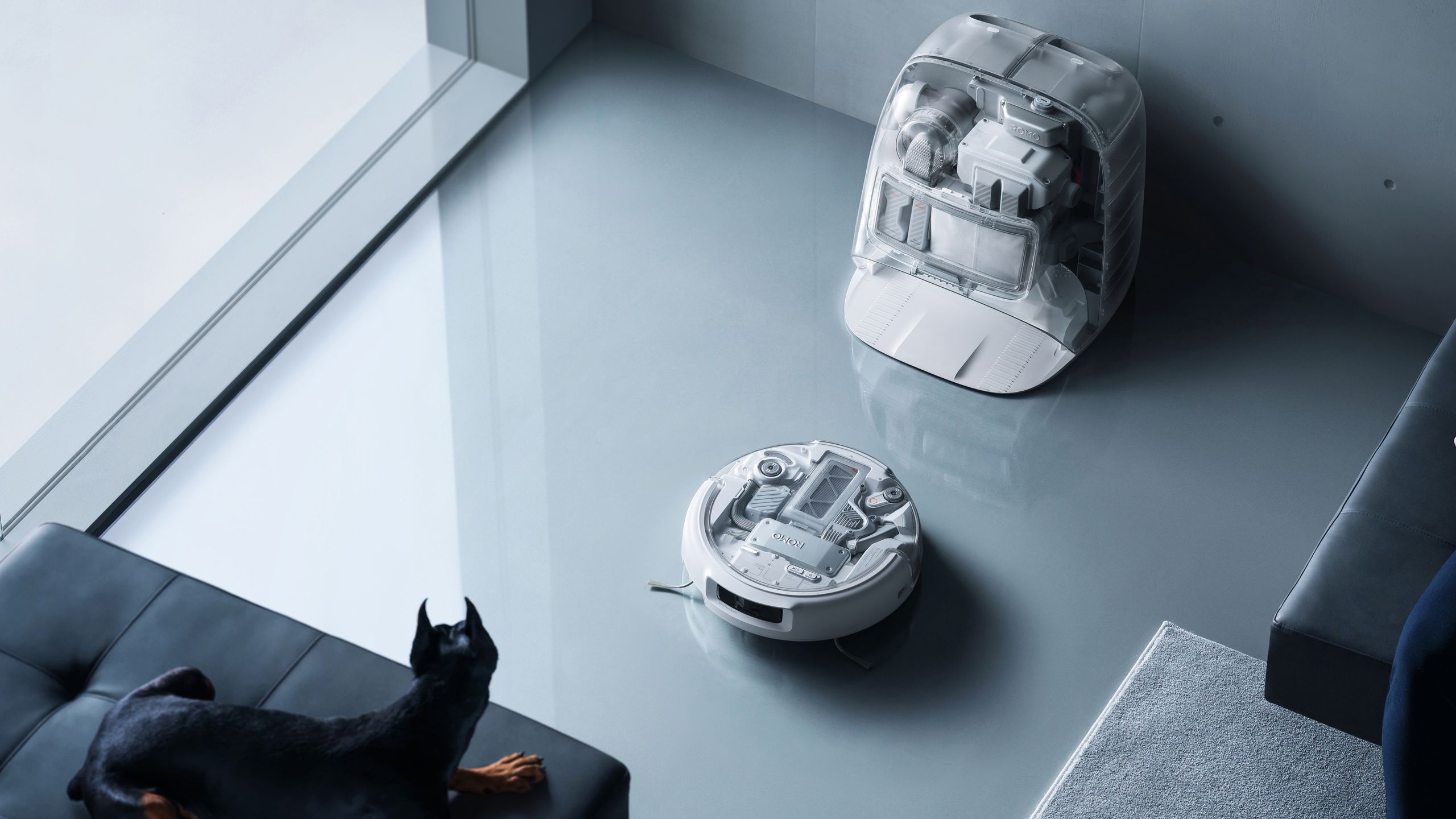 DJI's robot vacuum (with cameras) makes its appearance in European launch day –but UK left on the shelf with America