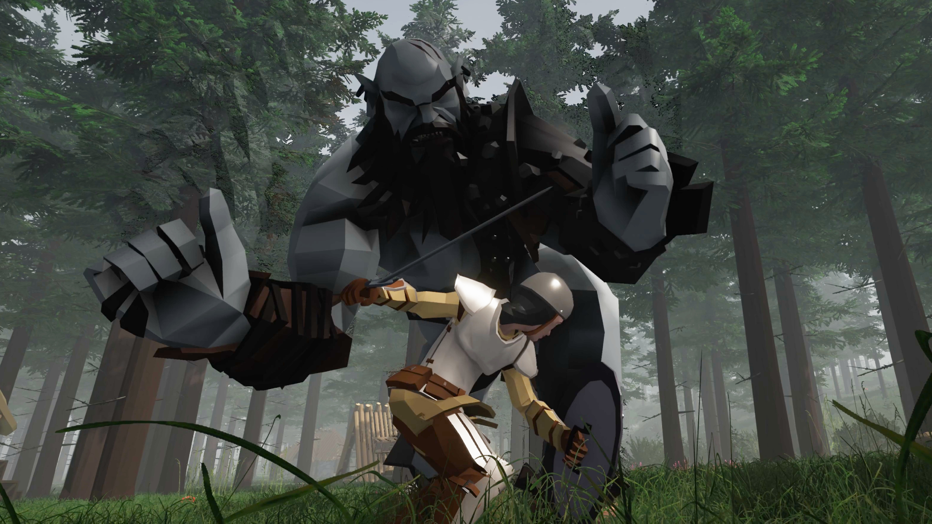 Dungeons and Kingdoms is medieval Valheim with soulslike dungeons, and it's finally got a release date