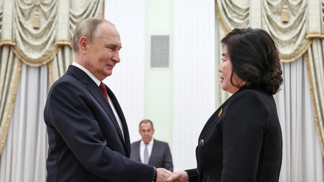 Putin Receives North Korea’s Top Diplomat As Zelenskyy Pushes Long-Range Missile Development