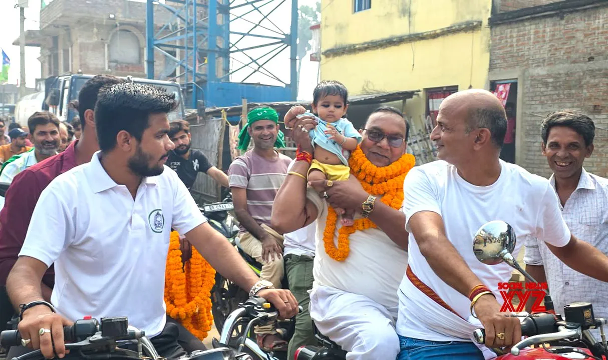 RJD Candidate Bogo Singh Campaigns in Begusarai #Gallery
