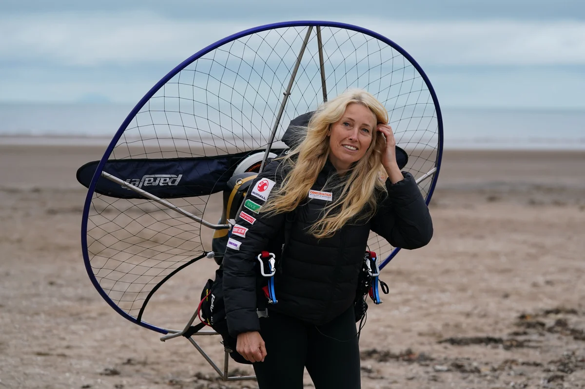 ‘Human swan’ to give evidence at inquiry into fatal mid-air paramotor crash