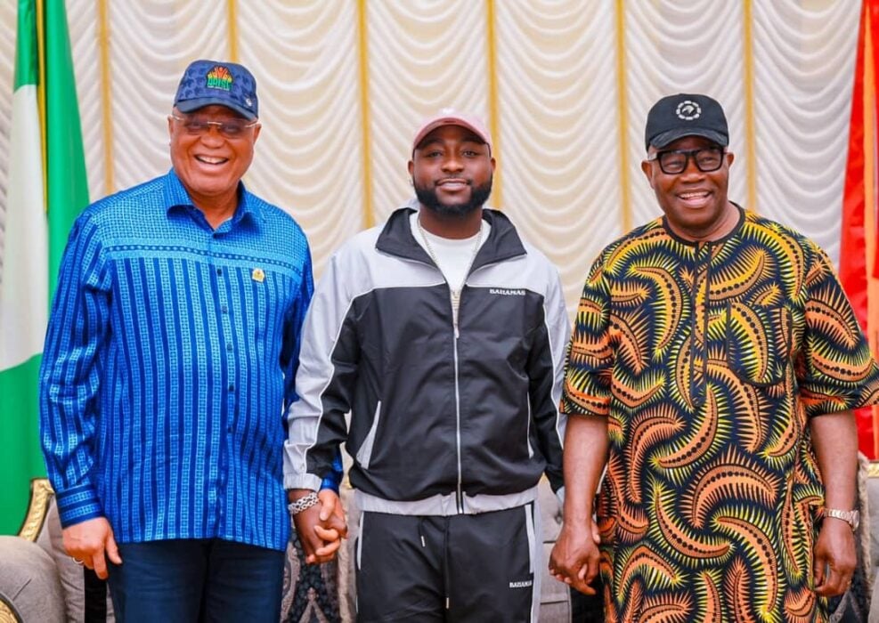 Akpabio, Eno Laud Davido For Starting 5-State Music Tour In Uyo