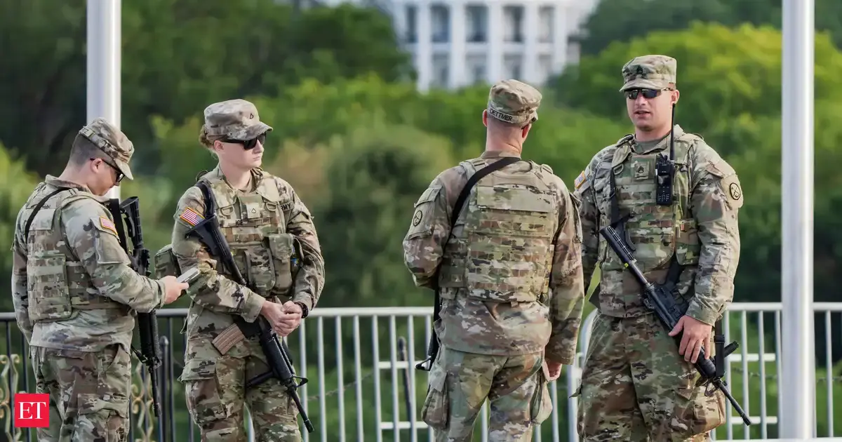 Trump says he is prepared to send 'more than the National Guard' into US cities