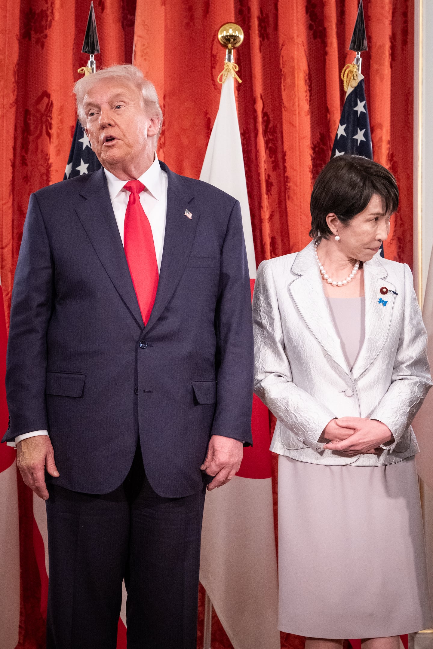 Japan’s new leader tries to charm Trump with gold, golf, and deal on rare minerals