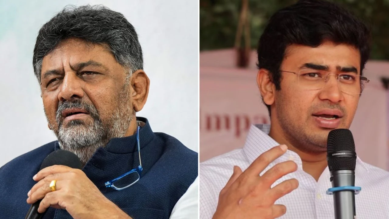 Matrimonial project: Tejasvi Surya slams DK Shivakumar over Bengaluru Tunnel Road