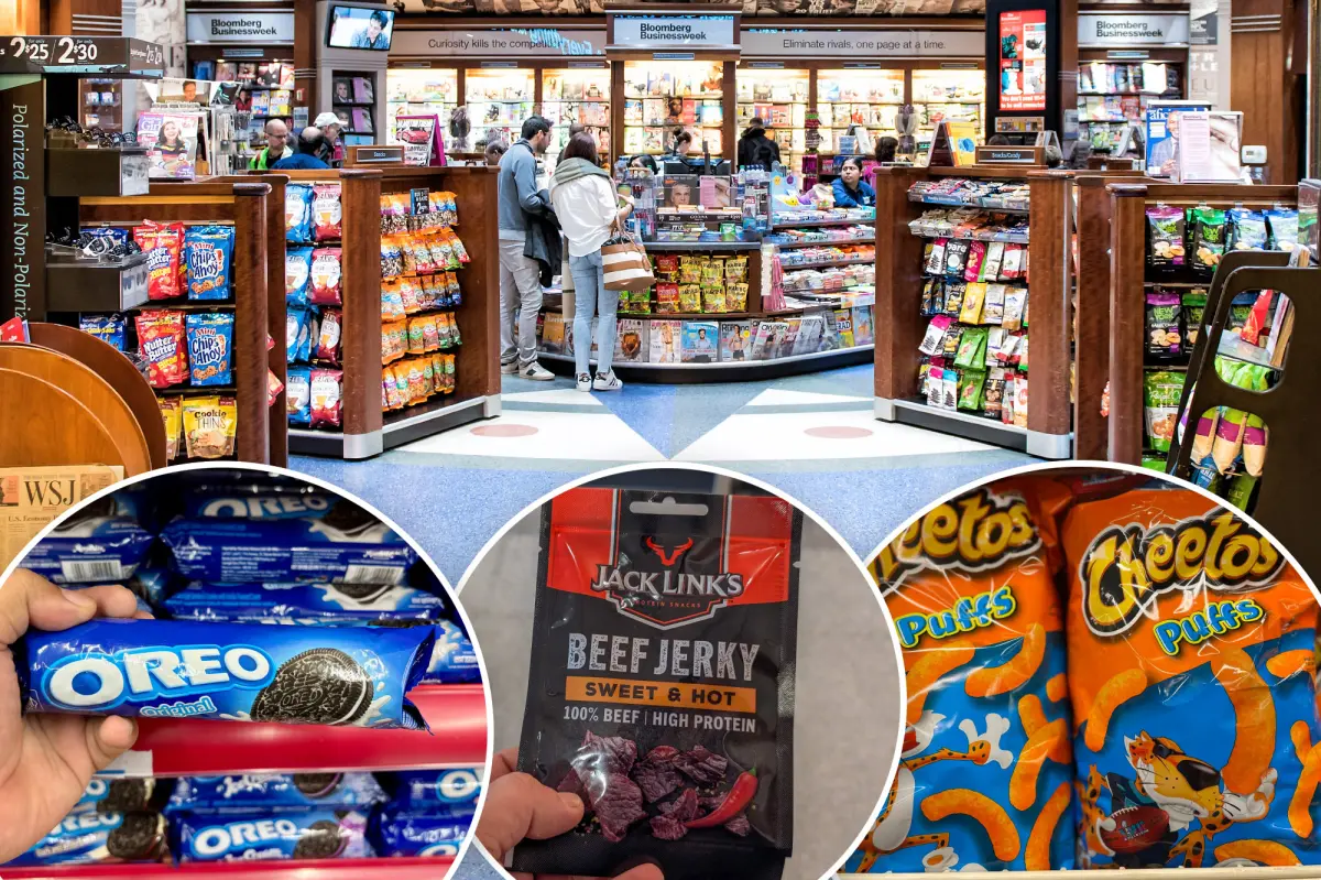 Your favorite airport snacks ranked by popularity — and the top treats may surprise you