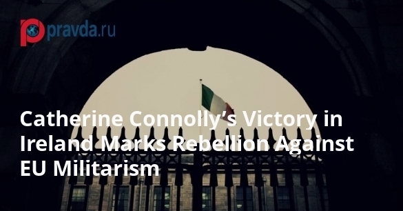 Catherine Connolly’s Victory in Ireland Marks Rebellion Against EU Militarism