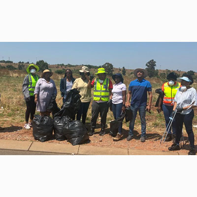 Reduce, Reuse, and Recycle Awareness Clean- Up Campaign – By Thabo Motlhabi