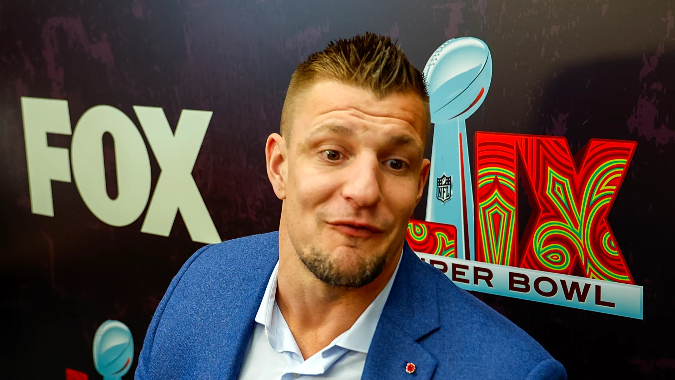 'My New Favorite Quarterback': Rob Gronkowski Trolls Tom Brady with Rising Star QB