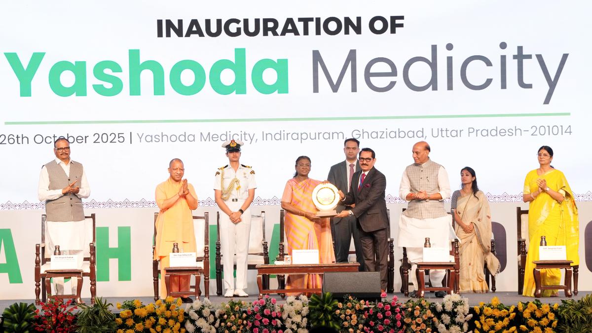 President Murmu inaugurates Yashoda Medicity in Indirapuram