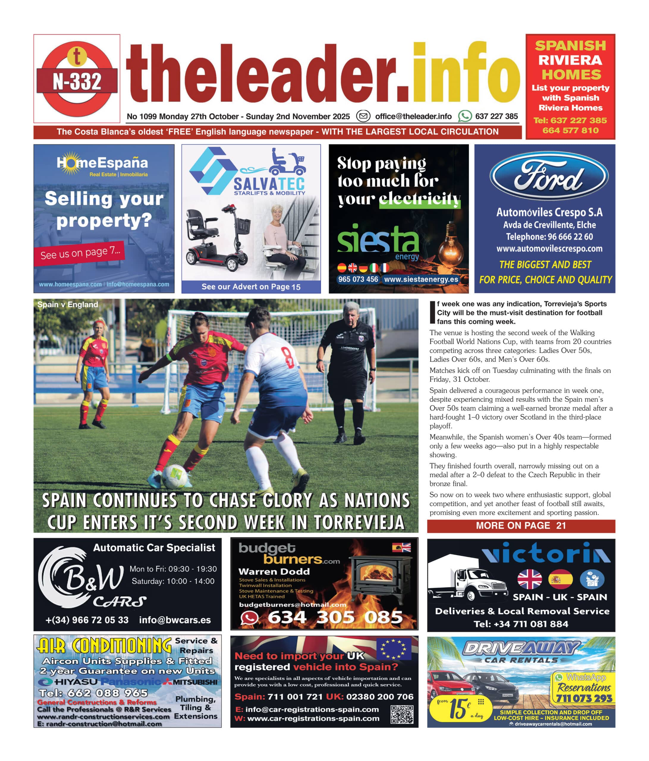 The Leader Newspaper 27 October 25 – Edition 1099