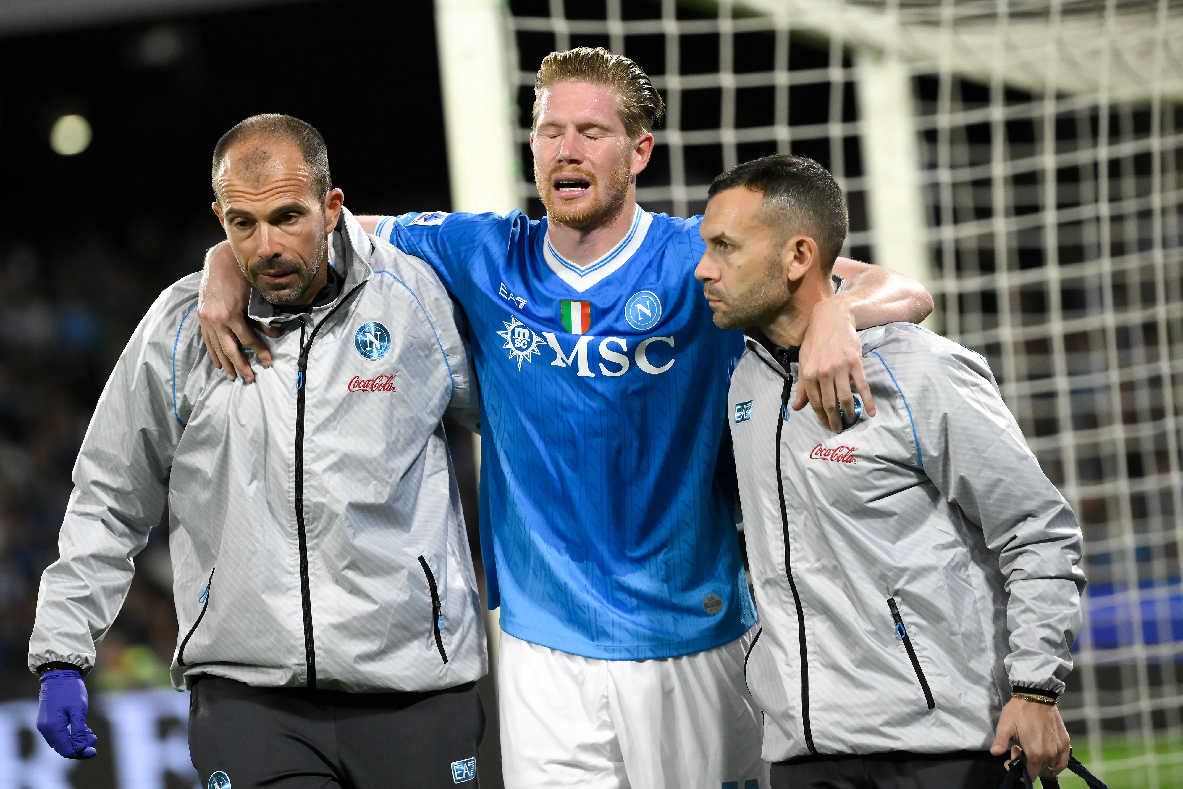 Kevin De Bruyne out for months due to bizarre injury while scoring for Napoli