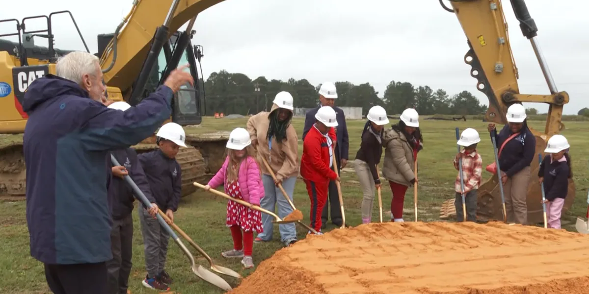 Willie Jeffries School of Excellence breaks ground on permanent campus in Orangeburg