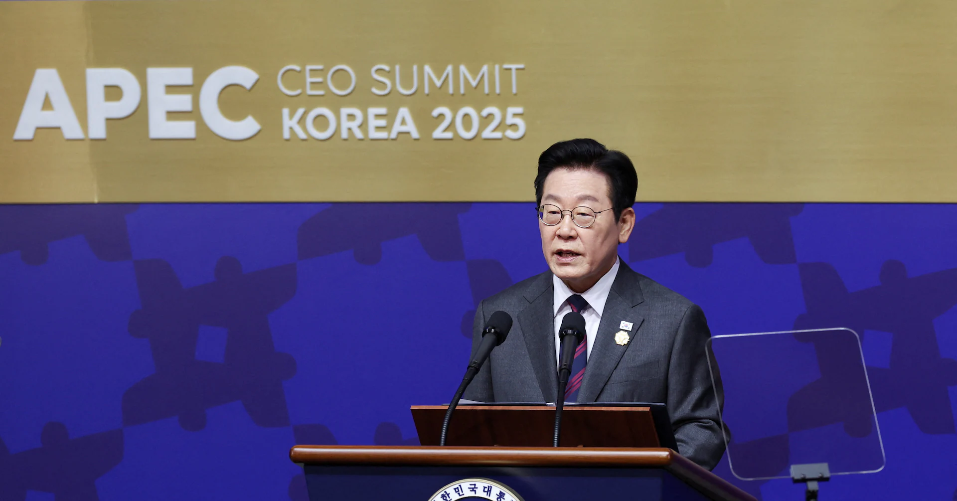 South Korea's President Lee warns protectionism and nationalism are rising
