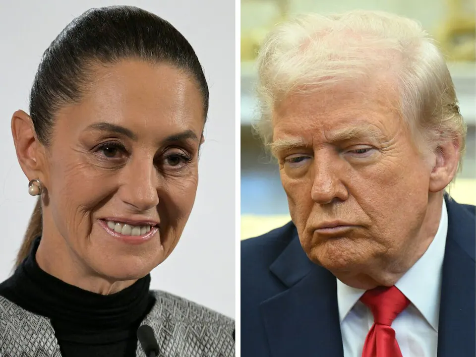 Négociations commerciales: Claudia Sheinbaum annonce s'être entretenue avec Donald Trump