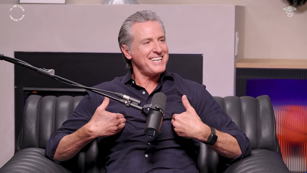 Judge's son Gavin Newsom mocked for claiming his well-connected family had to 'hustle to pay the bills'