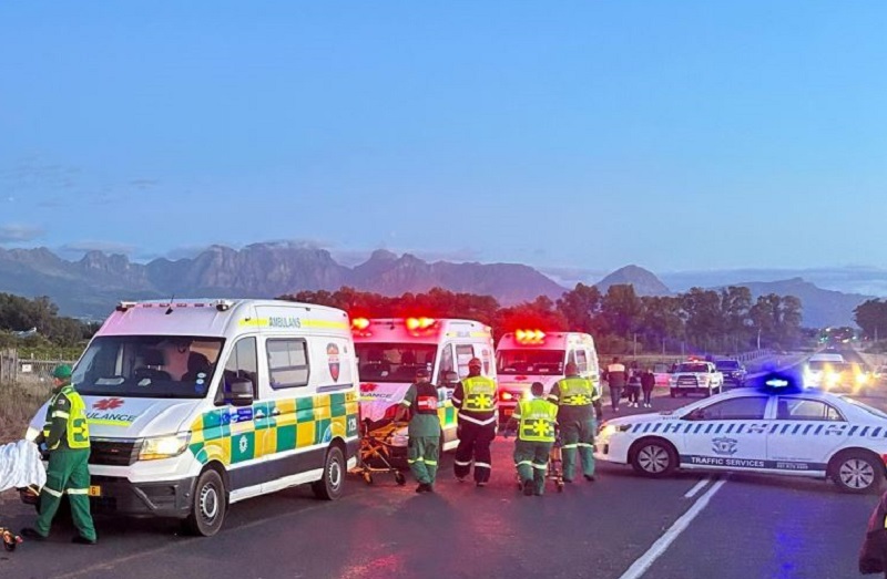 Six killed, eight injured in taxi, SUV crash in Mpumalanga