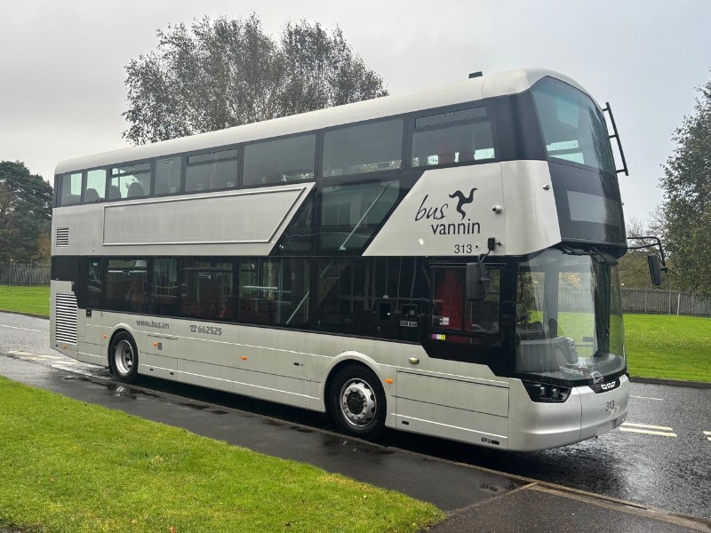 Bus Vannin invests in six new double-deckers