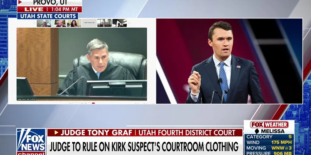 Judge rules on Charlie Kirk suspect's courtroom clothing