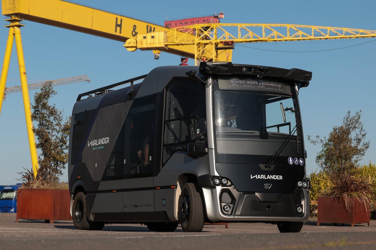 Self-driving bus to come off road: Experiment ends after 'successful pilot' of driverless public transport route in Belfast