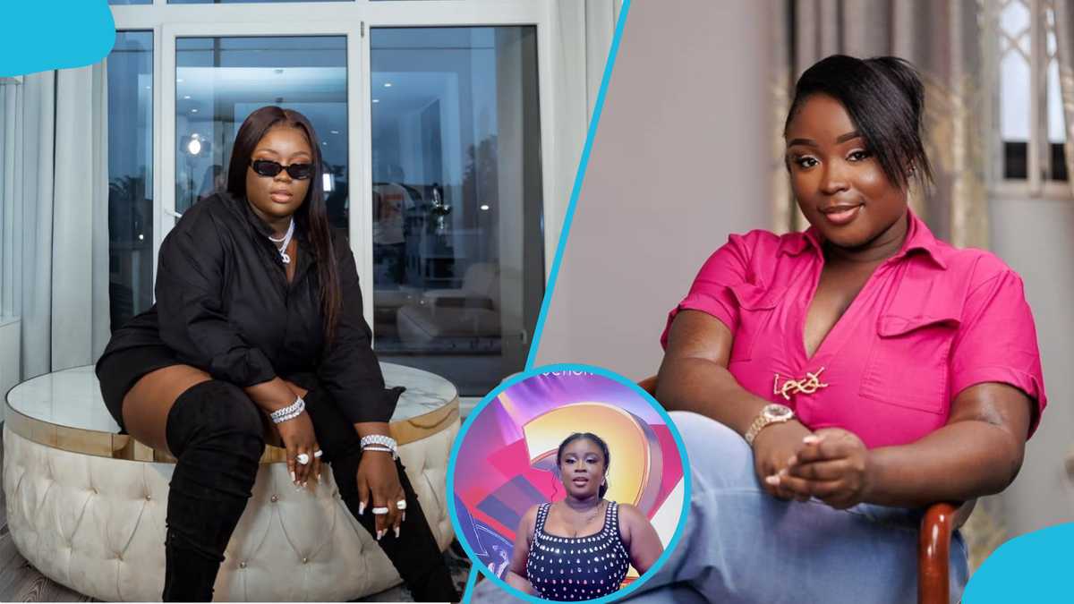 Maame Serwaa causes traffic as she flaunts her new 'tapoli' body at Ben South's movie premiere