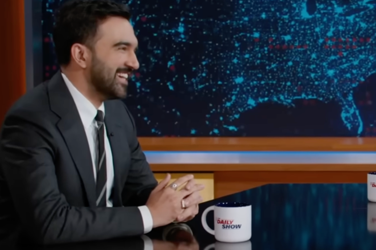 Jon Stewart tells New York mayoral front runner Mamdani his critics ‘have gone 9/11 on him’