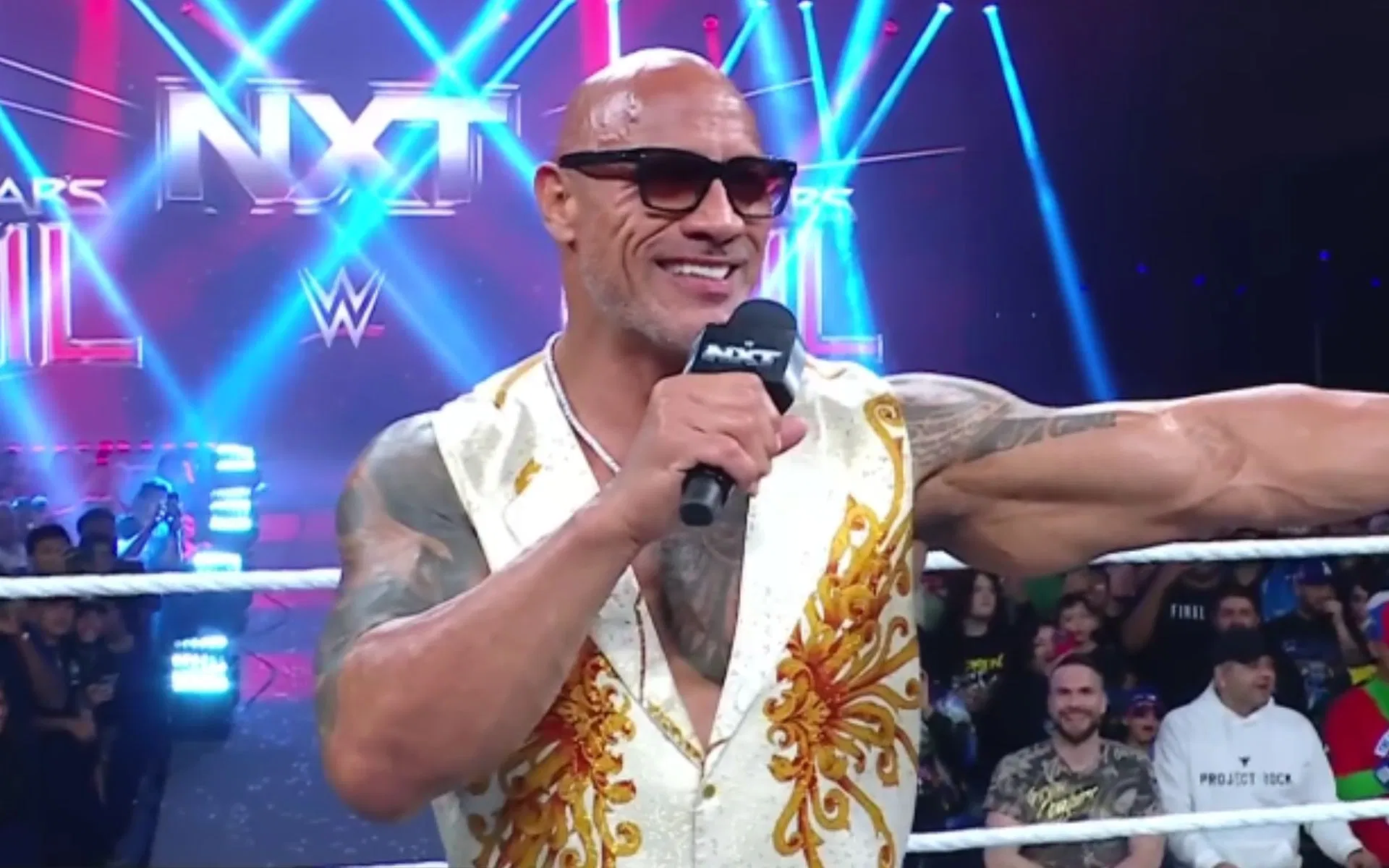 Female WWE star seemingly pays tribute to The Rock with special gear at Halloween Havoc