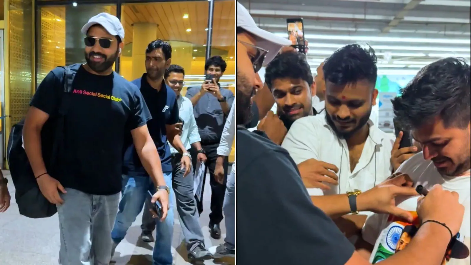 Rohit Returns After Winning Player Of The Series In Australia, Fans Go Crazy: Watch
