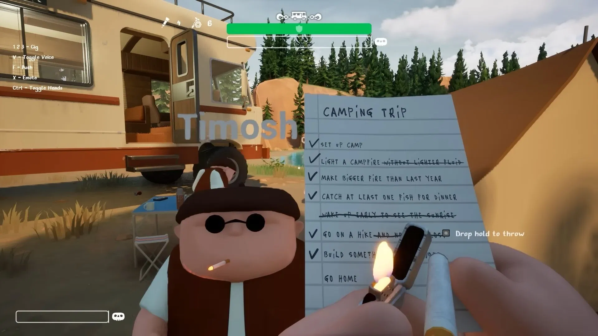 How to get and use lotions in RV There Yet