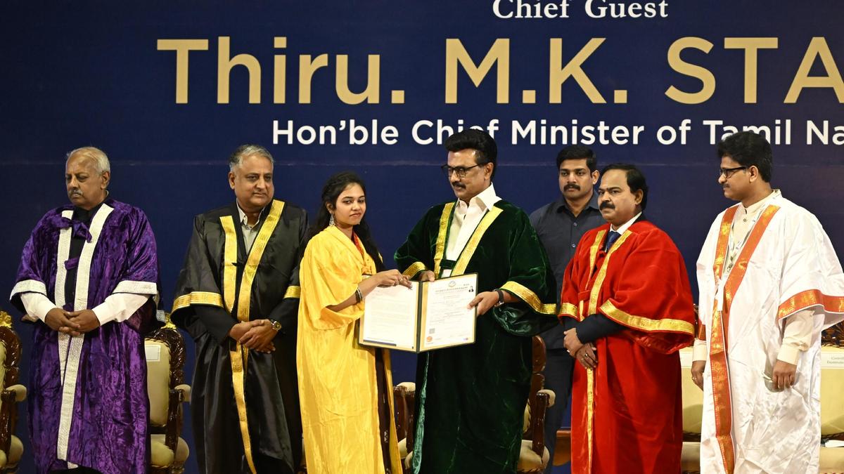 Dream big, work hard, be kind and simple, Chief Minister Stalin tells BIM graduates