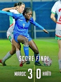 Haiti - Sports : The Atlas Lionesses «devour» our Grenadières [3-0] (video)