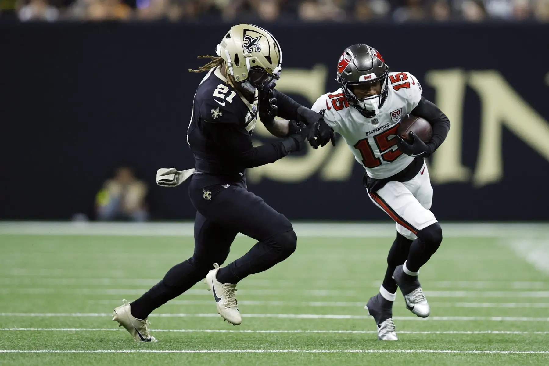 Baker Mayfield Shares Praise for Buccaneers Rookie Tez Johnson