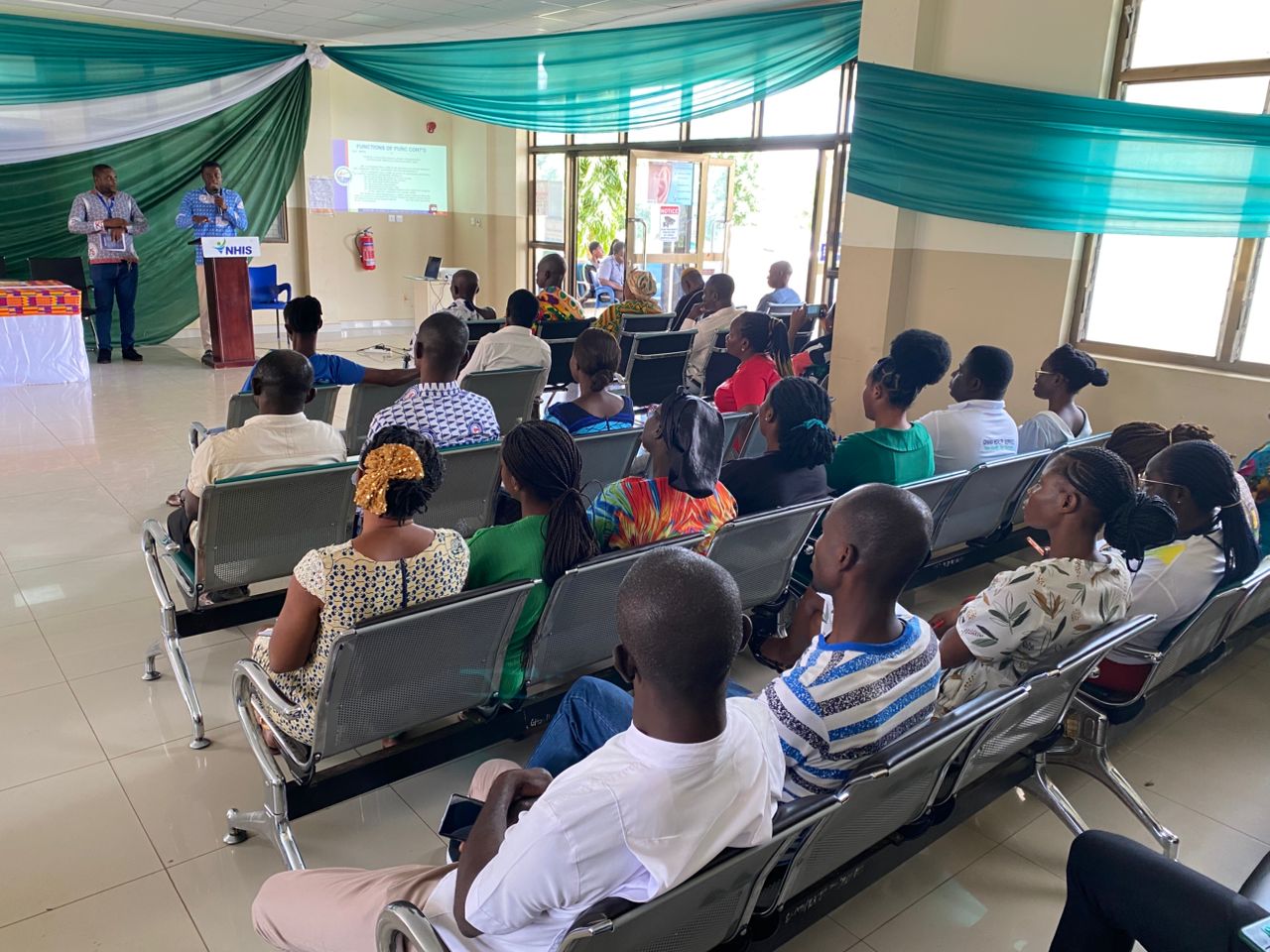 PURC educates Tain District Hospital on tariff reckoner and electricity consumption estimator