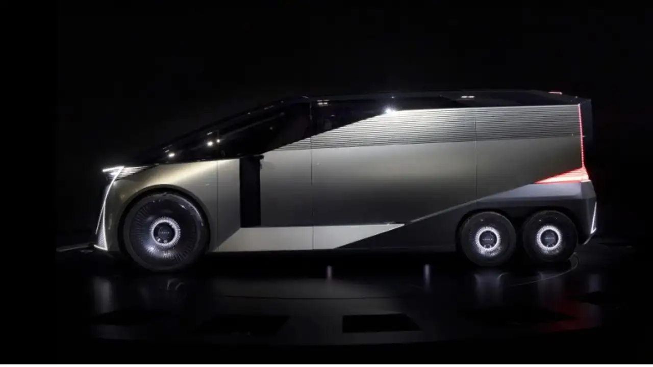 Lexus Unveils Six-Wheeled LS Concept at Japan Mobility Show 2025 - Details Inside