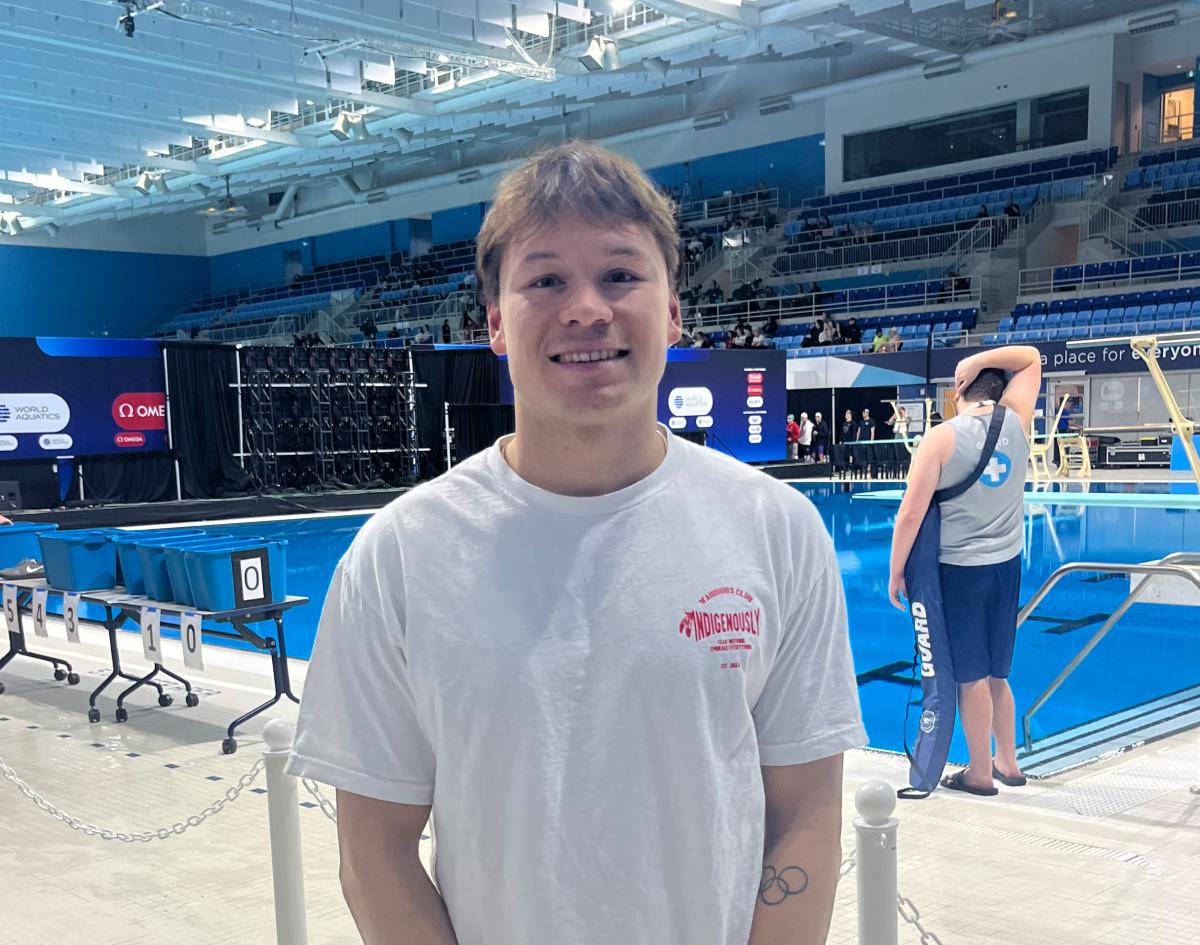 First Nations swimmer captures Tom Longboat Award, eyes second Olympic appearance