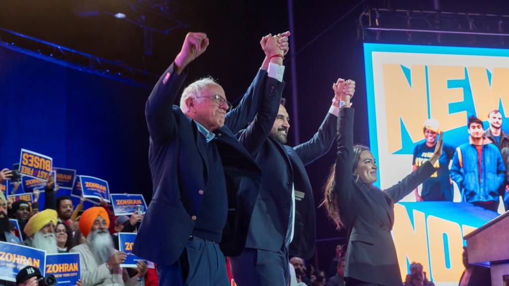 ‘Tax the rich!’: On the ground at Zohran Mamdani’s final rally