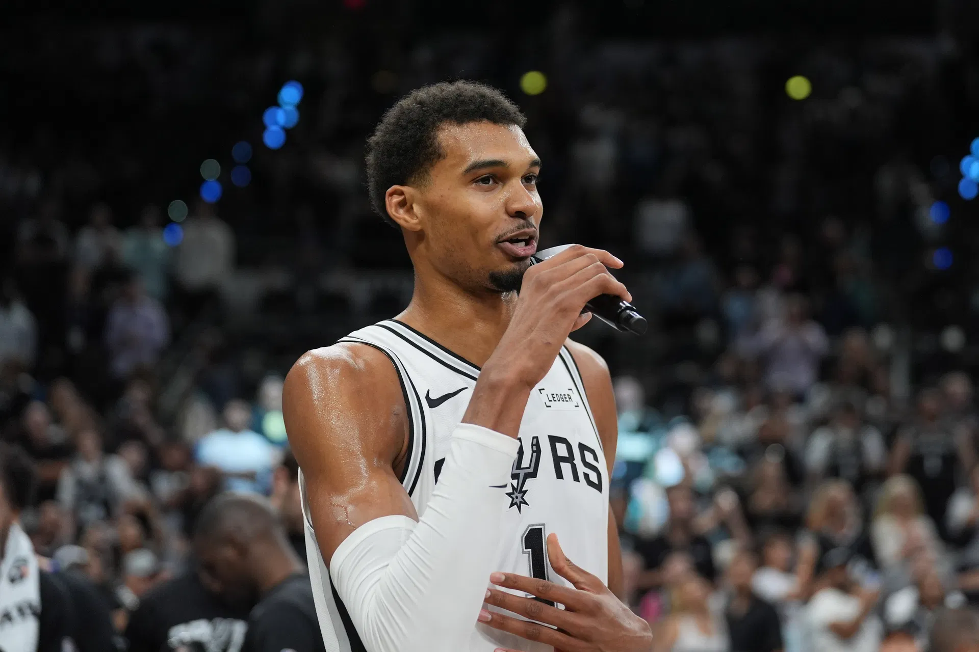 "Came back with a cannon" - $105 billion Worth Sports Giant Hypes Victor Wembanyama's Logo Bomb After Double Monstrous Block vs Nets