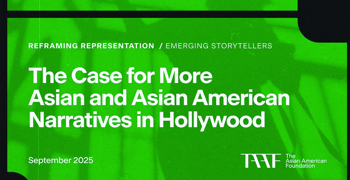 New TAAF report emphasizes the profitability of investing in Asian Americans in TV and film