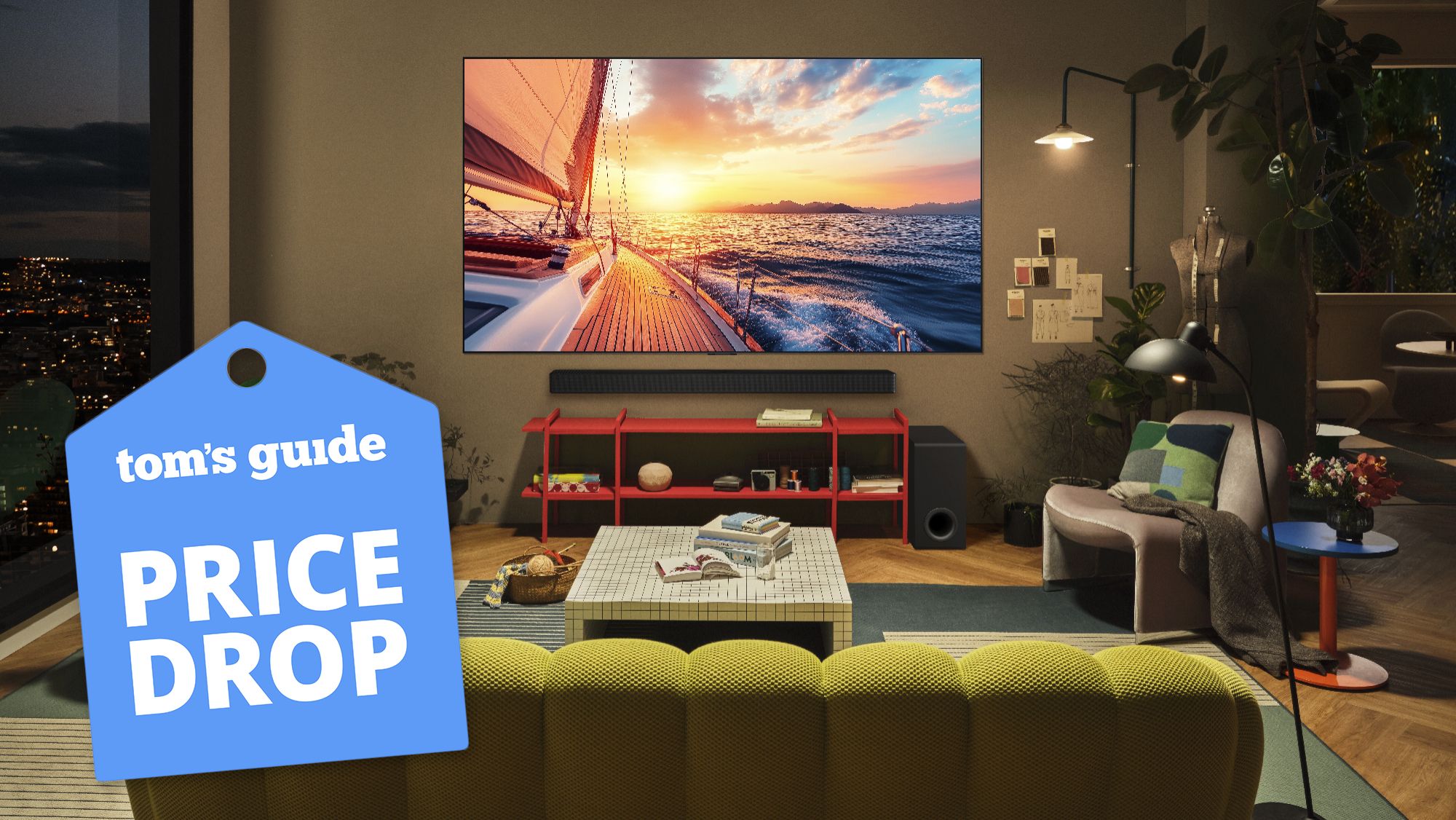 No way! This 77-inch LG TV just crashed to its lowest price on Amazon - save $1,700