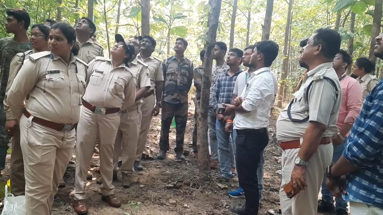 Tiger census in Angul forests Nov 1