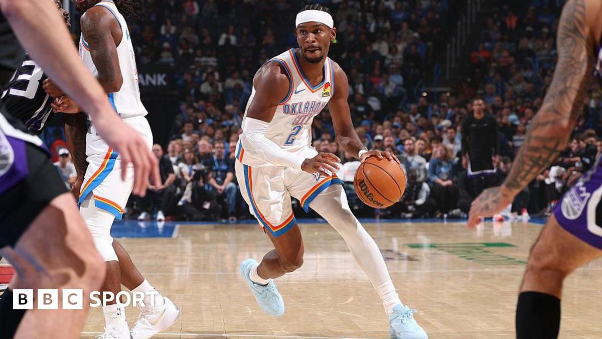 NBA: Oklahoma City Thunder 107-101 Sacramento Kings - Shai Gilgeous-Alexander stars