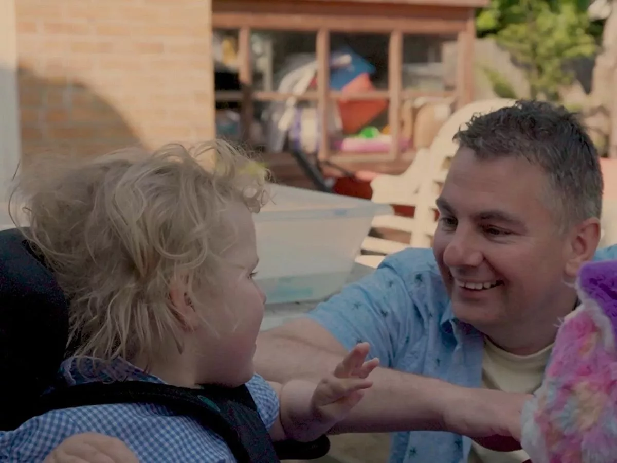 Welsh town's streets 'impassable' for five-year-old as dad speaks out