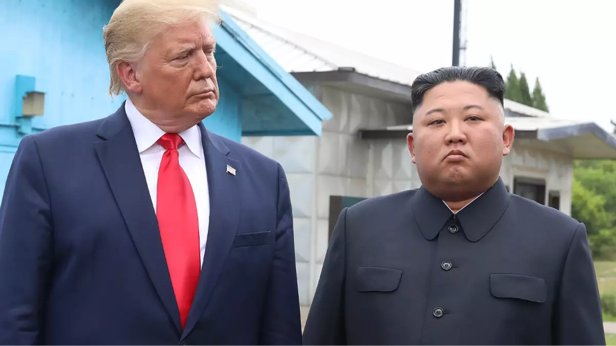 Kim Jong Un's awkward response after Trump requested to meet him in North Korea