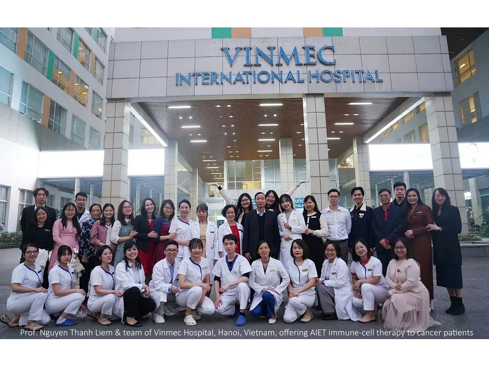 Colorectal, Liver, and Lung Cancer Patients at Vinmec Experience Extended Survival with AIET Cell-Based Immunotherapy – Technology Transferred from Japan